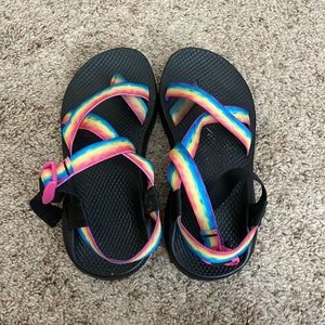 Rainbow chacos